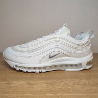 ナイキ(NIKE)の極美品 大人気 NIKE AIR MAX 97 ALL WHITE 27(スニーカー)