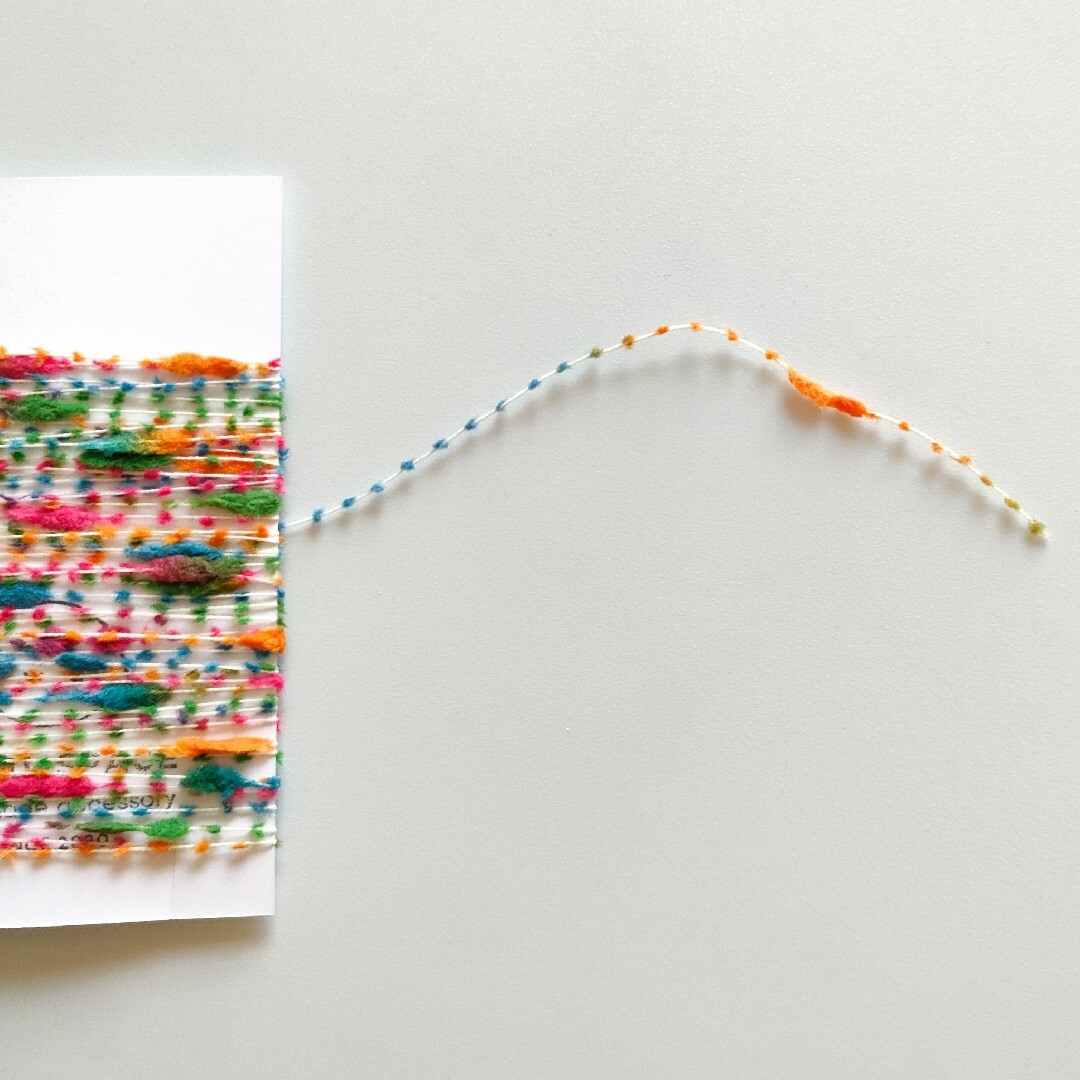 カラフルな素材糸*《No.148》 ハンドメイドの素材/材料(生地/糸)の商品写真