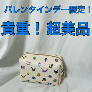 ポケモン　ポーチ　バレンタインデー限定　スイーツ＆ボックスポーチ　ピカチュウ