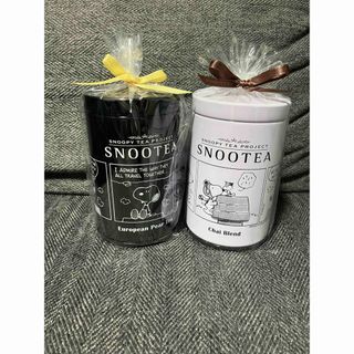 SNOOTEA（スヌーティー）ヨーロピアンペアティー  SNOOPY  紅茶缶(茶)