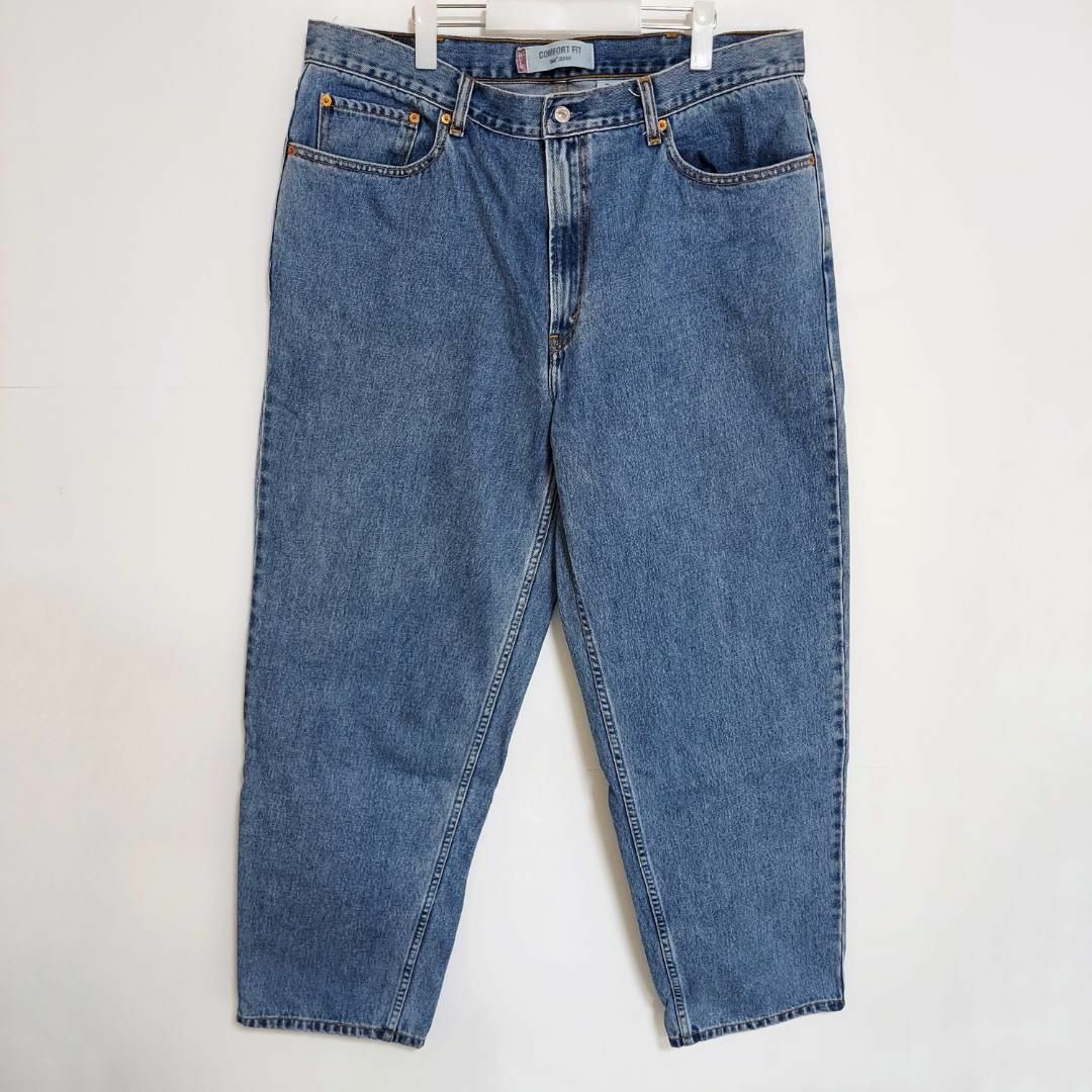 Levi's(リーバイス)のリーバイス560 Levis W40 ダークブルーデニム 青 00s 8457 メンズのパンツ(デニム/ジーンズ)の商品写真