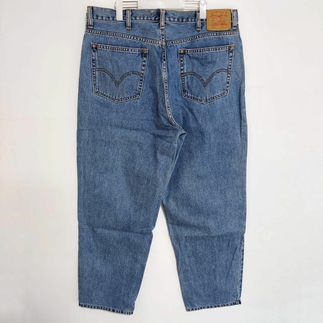 Levi's(リーバイス)のリーバイス560 Levis W40 ダークブルーデニム 青 00s 8457 メンズのパンツ(デニム/ジーンズ)の商品写真