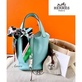 Hermes - レア・超美品★エルメス ピコタンロックタッチPM ブルーアトール おまけ付き