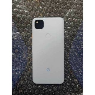 グーグルピクセル(Google Pixel)のGoogle Pixel 4a ベアリーブルー simロック解除済 ケース付き(スマートフォン本体)