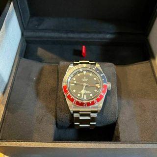 チュードル(Tudor)のチューダー　ブラックベイGMT7(腕時計(アナログ))