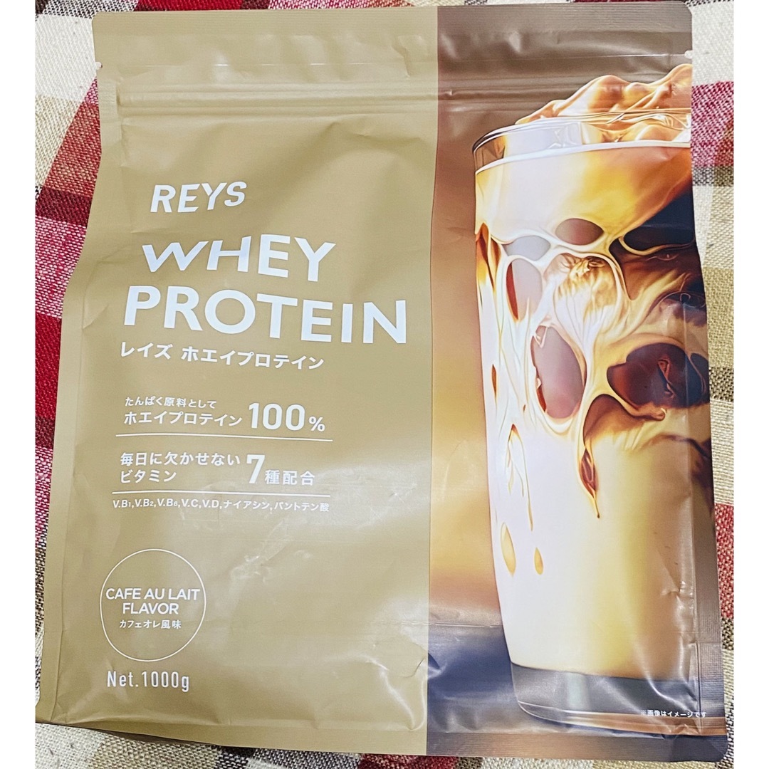 レイズ ホエイ プロテイン カフェオレ風味    新品未開封 食品/飲料/酒の健康食品(プロテイン)の商品写真