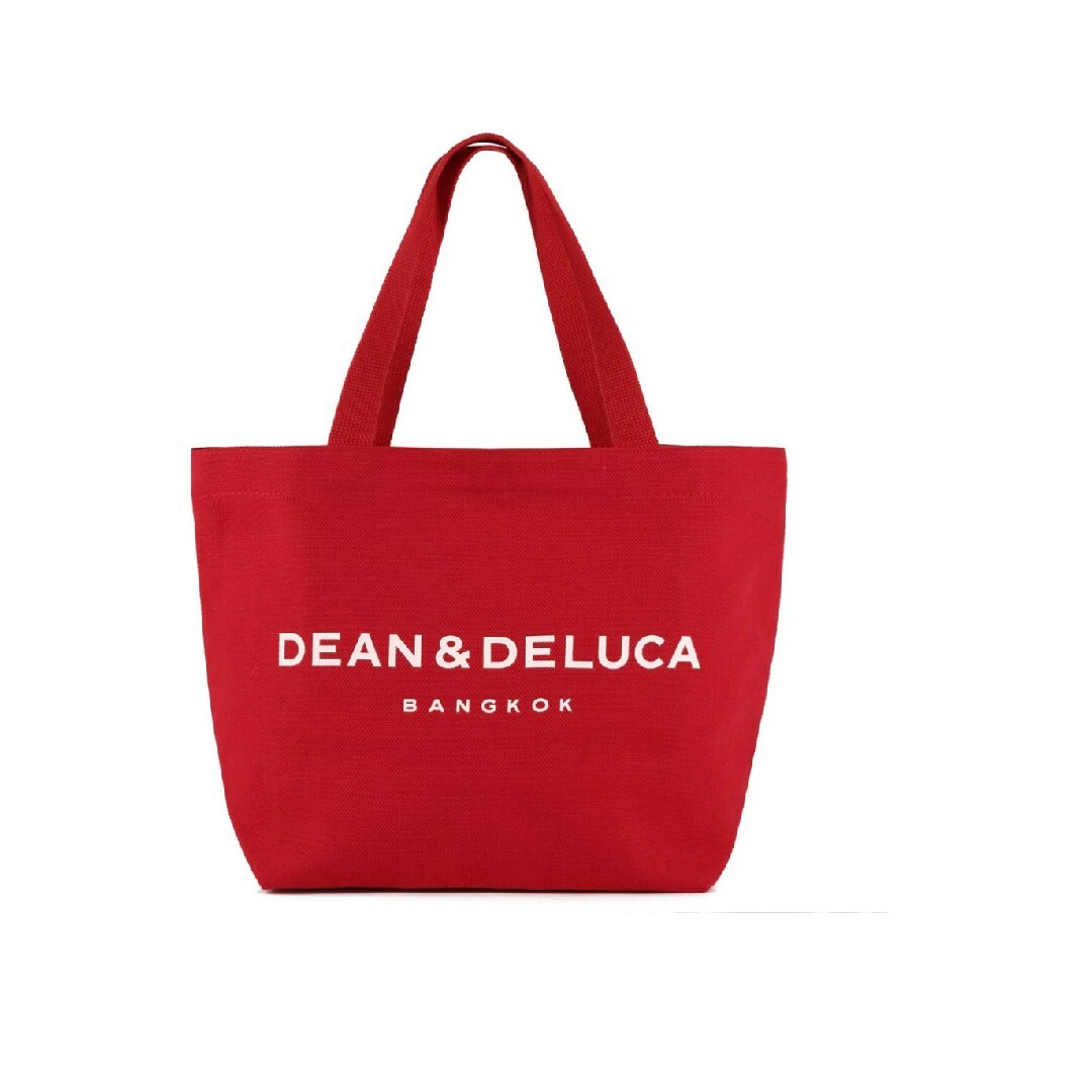 DEAN & DELUCA(ディーンアンドデルーカ)のバンコク限定　ディーン＆デルーカ/DEAN&DELUCA　トートバッグ　レッド レディースのバッグ(トートバッグ)の商品写真