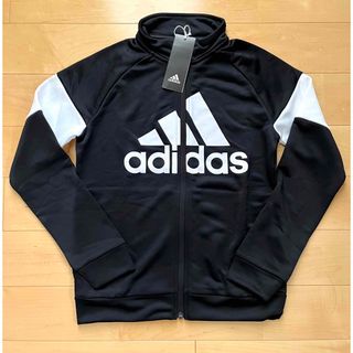 アディダス(adidas)のアディダス adidas ジャージ 黒 キッズ 130cm ☆新品未使用(ジャケット/上着)