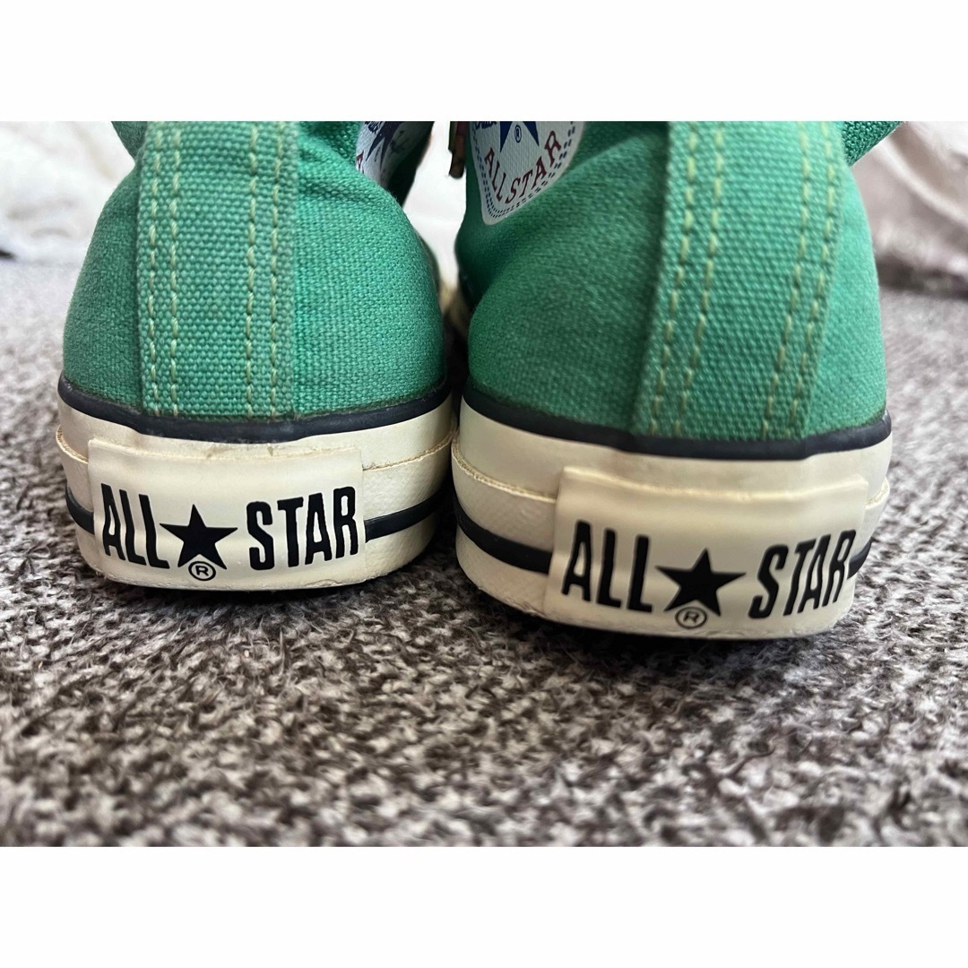 ALL STAR（CONVERSE）(オールスター)のオールスター　ハイカット　グリーン　23.5㎝ レディースの靴/シューズ(スニーカー)の商品写真