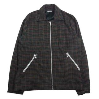 ルード RHUDE ハウンドトゥース ウール ジップアップ ジャケット マルチカラー系【中古】(その他)