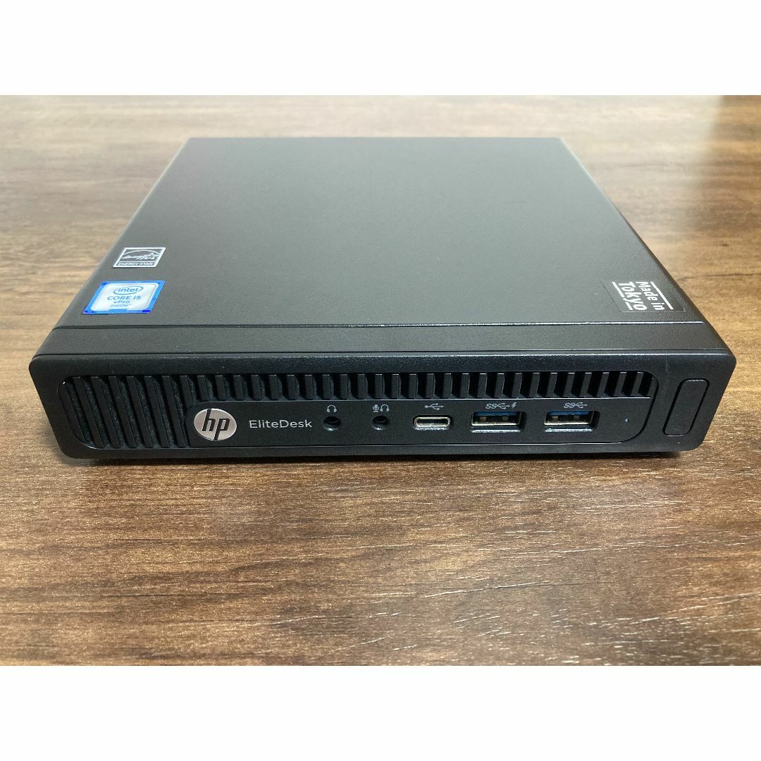 HP(ヒューレットパッカード)のHP EliteDesk 800 G2 DM Mini PC 本体 小型 自作 スマホ/家電/カメラのPC/タブレット(デスクトップ型PC)の商品写真