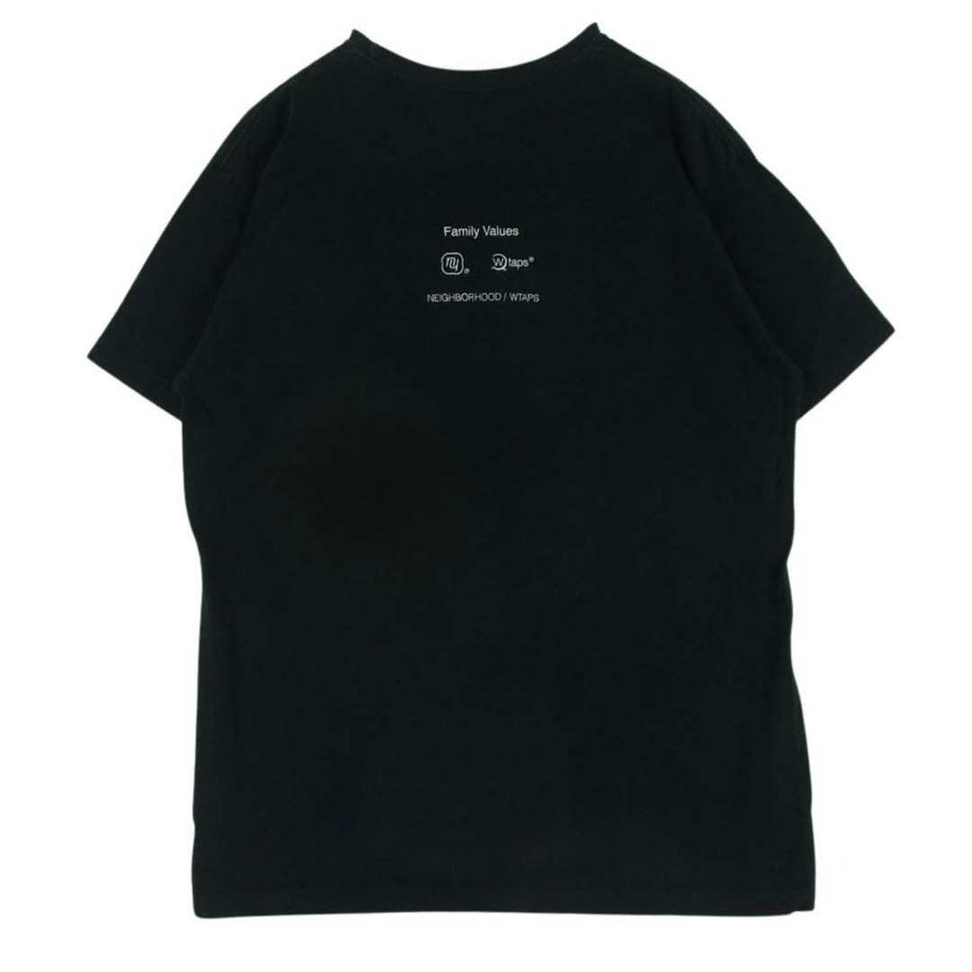 NEIGHBORHOOD(ネイバーフッド)のNEIGHBORHOOD ネイバーフッド W taps ダブルタップス Hong Kong Anniversary 香港限定 プリント 半袖 Tシャツ ブラック系 L【中古】 メンズのトップス(Tシャツ/カットソー(半袖/袖なし))の商品写真