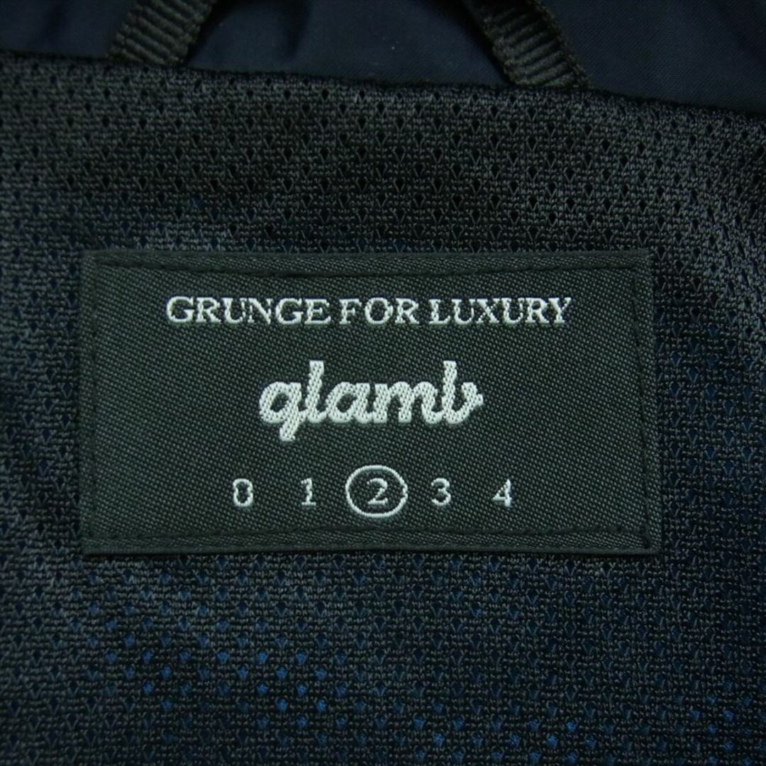 glamb(グラム)のglamb グラム GB0219 JKT02 Bolsey mountain parka ボルシー マウンテン パーカー マルチポケット ナイロン ジャケット マルチカラー系 ブルー系 ダークネイビー系 2【中古】 メンズのジャケット/アウター(マウンテンパーカー)の商品写真