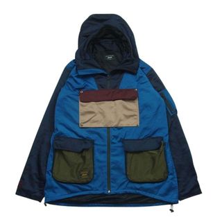 グラム(glamb)のglamb グラム GB0219 JKT02 Bolsey mountain parka ボルシー マウンテン パーカー マルチポケット ナイロン ジャケット マルチカラー系 ブルー系 ダークネイビー系 2【中古】(マウンテンパーカー)