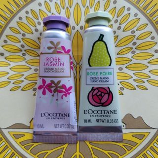 ロクシタン(L'OCCITANE)のロクシタンハンドクリーム10mlローズジャスミン&ラフランスローズ(ハンドクリーム)