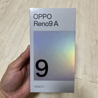 OPPO RENO9 Aムーンホワイト 新品未開封(スマートフォン本体)