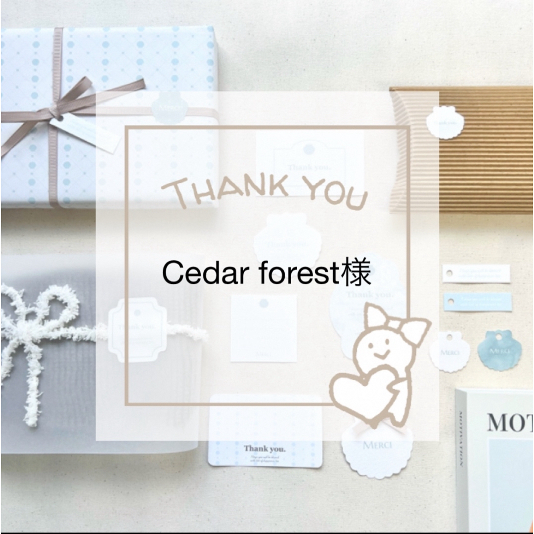 【Cedar forest様専用】アクセサリー台紙 ハンドメイドの文具/ステーショナリー(カード/レター/ラッピング)の商品写真