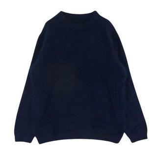 ソフネット(SOPHNET.)のSOPHNET. ソフネット 17AW SOPH-178107 SHAGGY CREW NECK KNIT シャギー クルーネック ニット ネイビー系 L【中古】(ニット/セーター)