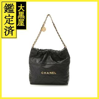 シャネル(CHANEL)のシャネル CHANEL22 スモールハンドバッグ 黒/GP カーフ【430】(ショルダーバッグ)