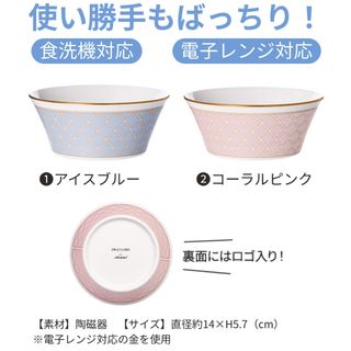 ノリタケ(Noritake)のドクターシーラボxノリタケ コラボ オリジナルボウル 2個セット(発送時箱開封)(食器)