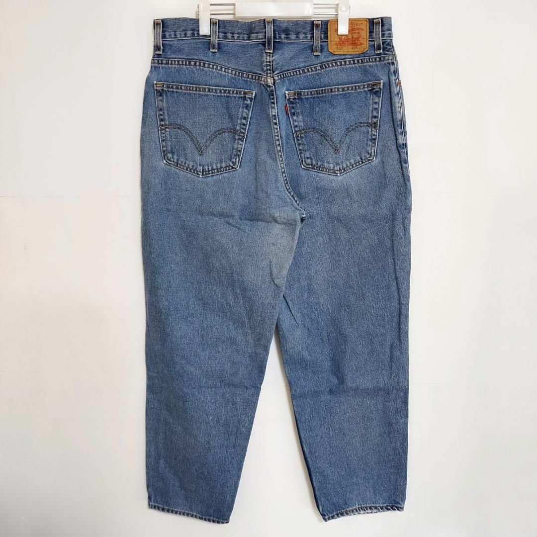 Levi's(リーバイス)のリーバイス560 Levis W38 ダークブルーデニム 青 00s 8475 メンズのパンツ(デニム/ジーンズ)の商品写真