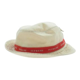 シュプリーム(Supreme)のSupreme シュプリーム 帽子 19AW Jacquard Logo Taping Crusher Hat ジャガード ハット オフホワイト系【中古】(その他)