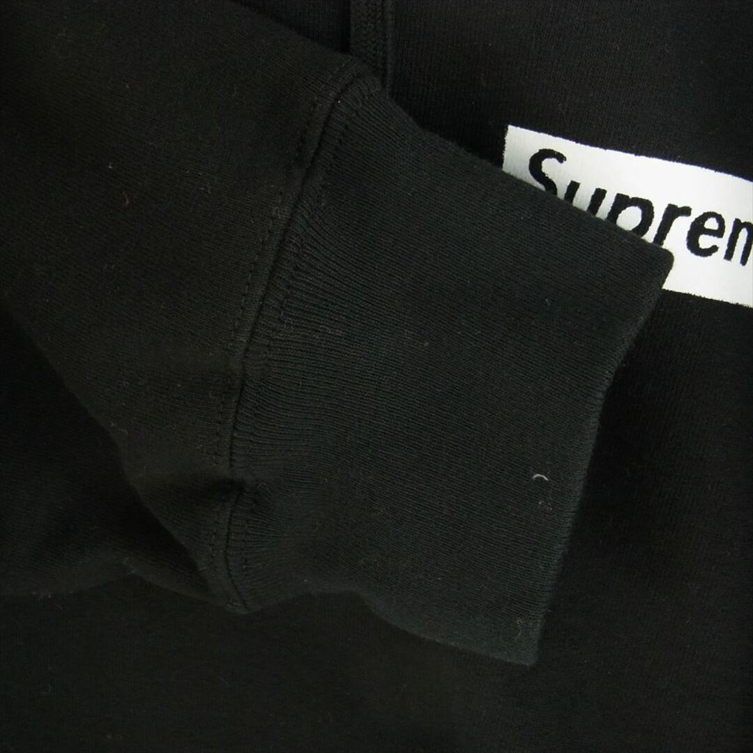 Supreme(シュプリーム)のSupreme シュプリーム パーカー 23AW CATWOMAN HOODED SWEATSHIRT キャットウーマン ロゴプリント フーデッド スウェットシャツ パーカー フーディー ブラック系 L【新古品】【未使用】【中古】 メンズのトップス(パーカー)の商品写真