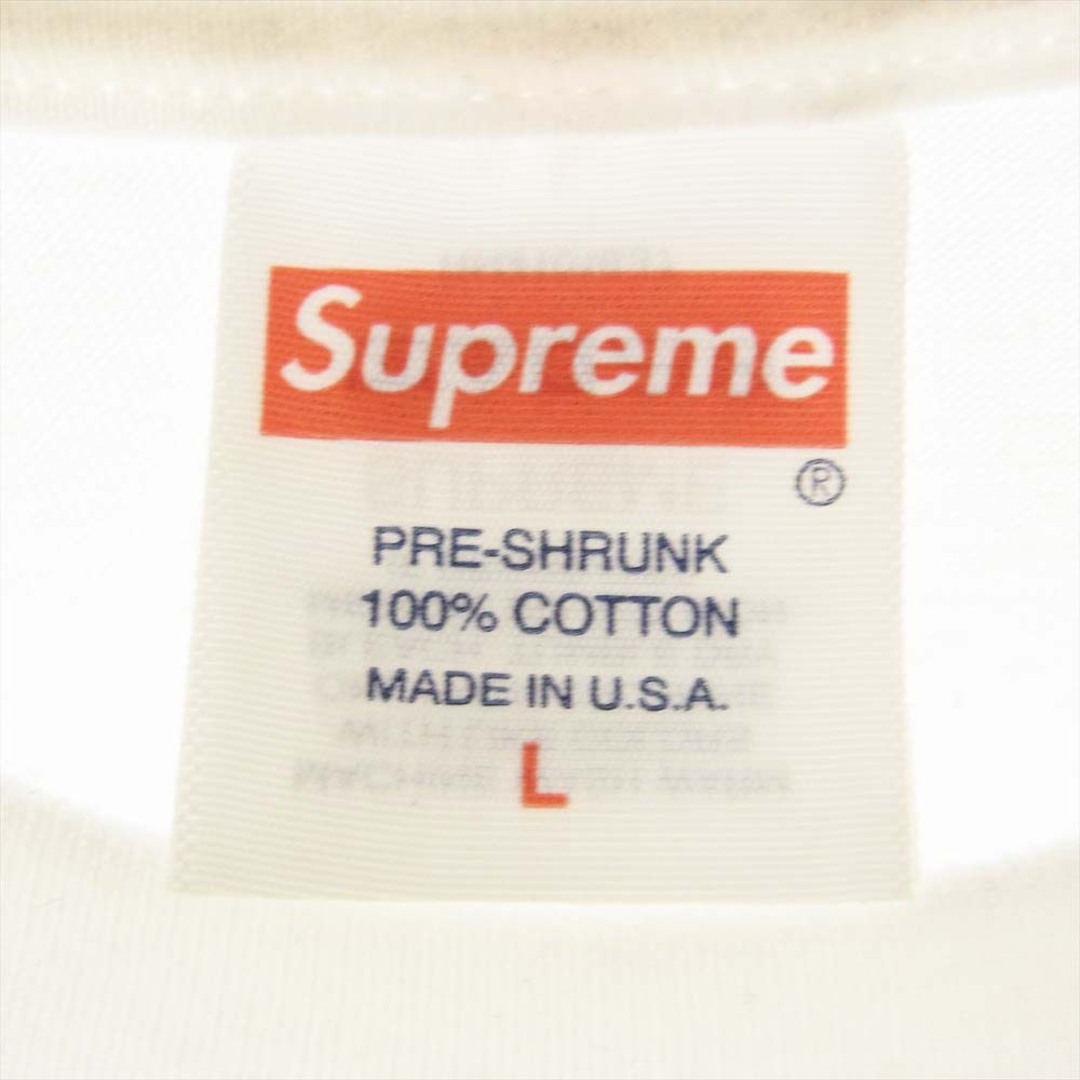 Supreme(シュプリーム)のSupreme シュプリーム Ｔシャツ 23AW NYC Tee New York ニューヨーク ロゴ プリント 半袖 Tシャツ ホワイト系 L【中古】 メンズのトップス(シャツ)の商品写真