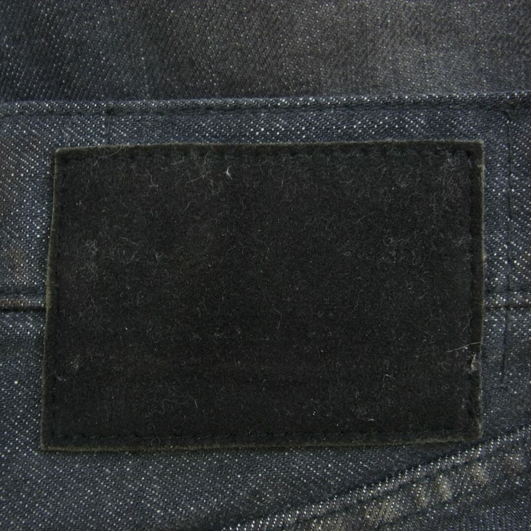 VISVIM(ヴィスヴィム)のVISVIM ビズビム デニムパンツ 23AW 0123405005001 SS JOURNEYMAN PANTS TACKED DMGD ジャーニーマン デニム パンツ ブラック系 1【極上美品】【中古】 メンズのパンツ(その他)の商品写真