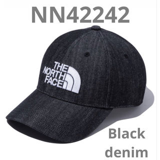 ザノースフェイス(THE NORTH FACE)のノースフェイス　TNFロゴキャップ　ブラックデニム　NN42242 BD(キャップ)
