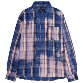 NIKE - Nike JORDAN xAwake NY Flannel Shirt Blue