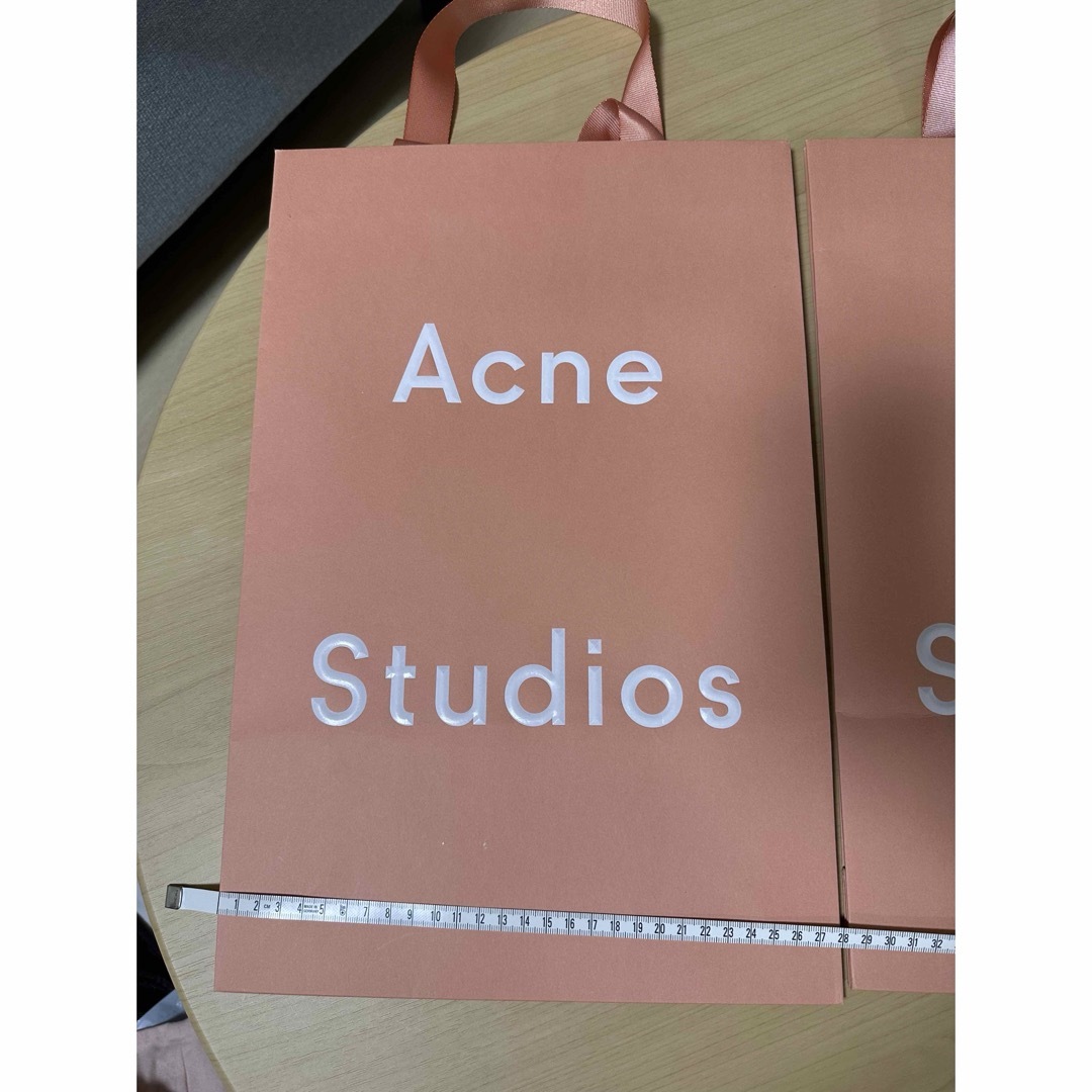 Acne Studios(アクネストゥディオズ)のAcne(アクネ)新品・未使用 ショッパー 2枚セット レディースのバッグ(ショップ袋)の商品写真