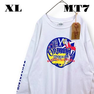 テンダーロイン(TENDERLOIN)の人気品！ TENDERLOIN 長袖 Tシャツ ロンT CS ホワイト 白 XL(Tシャツ/カットソー(七分/長袖))