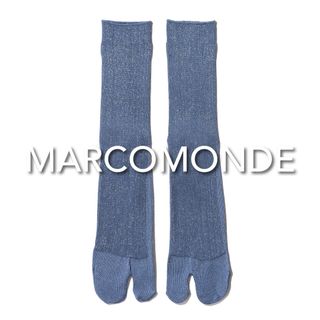 マルコモンド(MARCOMONDE)の▪️新品未使用▪️ MARCOMONDE マルコモンデ/グリッタータビソックス(ソックス)