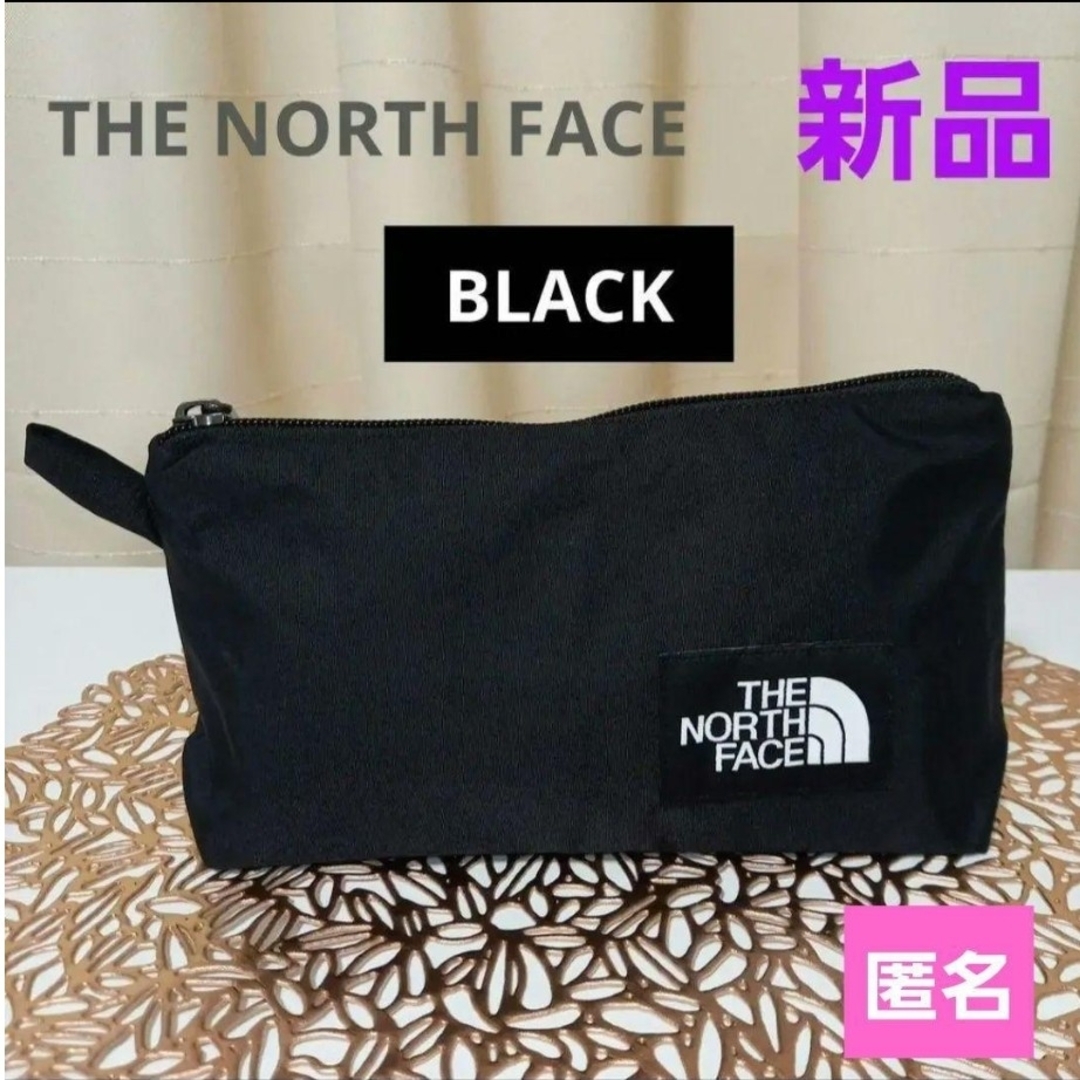 THE NORTH FACE(ザノースフェイス)の★THE NORTH FACE★  ミニマルチポーチ　ブラック　新品 レディースのファッション小物(ポーチ)の商品写真