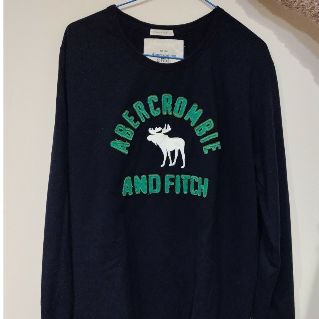 Abercrombie&Fitch(アバクロンビーアンドフィッチ)のアバクロンビー&フィッチロングＴシャツ メンズのトップス(シャツ)の商品写真