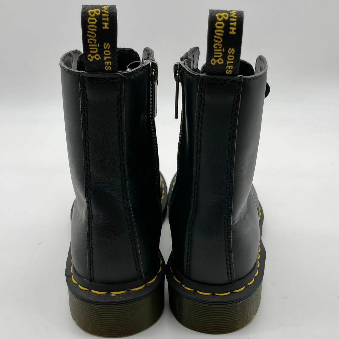 Dr.Martens(ドクターマーチン)の★未使用級 ドクターマーチン 1460 PASCAL フロントジップ 黒 UK4 レディースの靴/シューズ(ブーツ)の商品写真