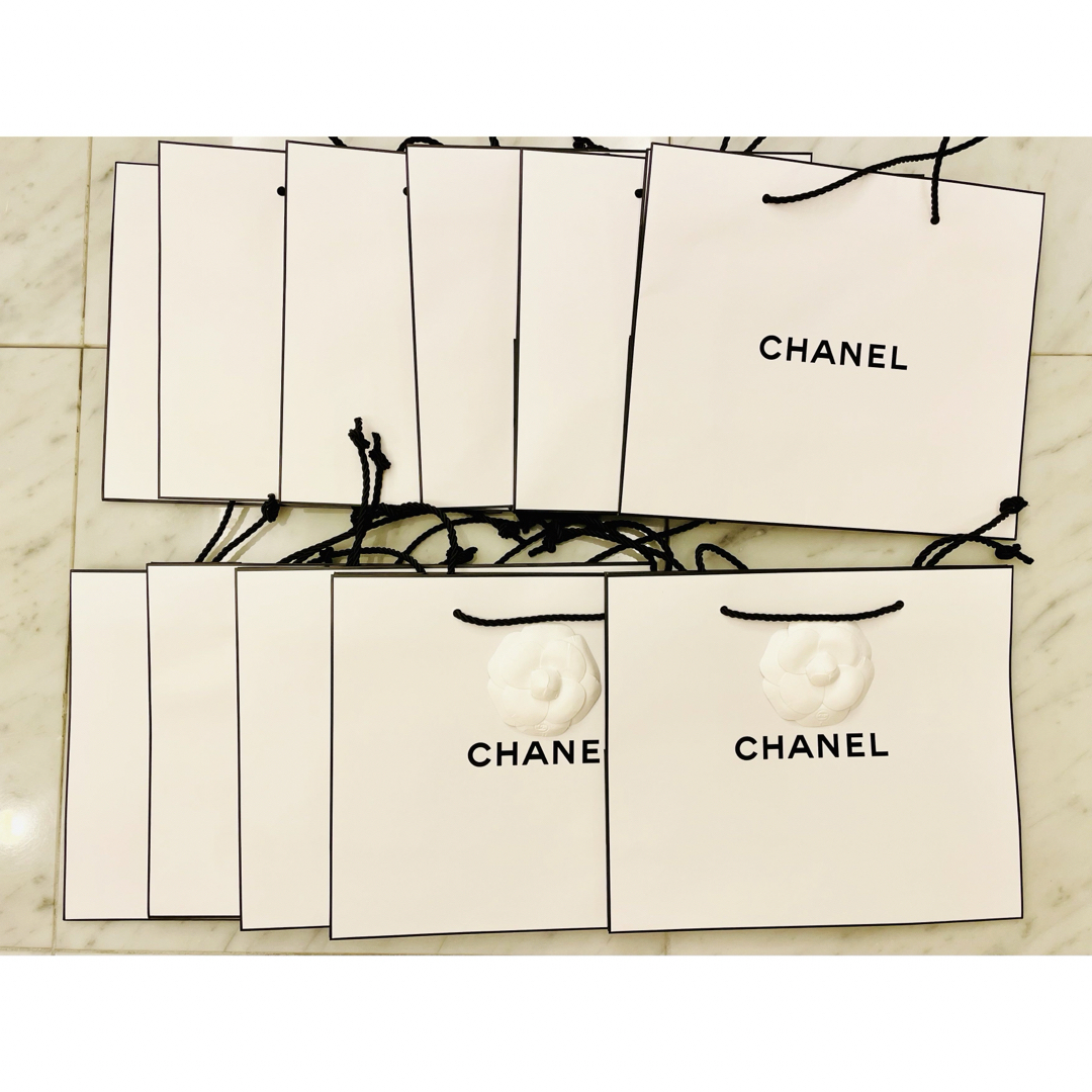 CHANEL - シャネルCHANEL 紙袋ショッパー11枚セットの通販 by CHANEL - シャネルCHANEL 紙袋ショッパー11枚セットの通販 by