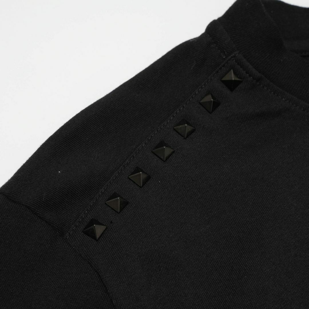 VALENTINO(ヴァレンティノ)の新品 VALENTINO BLACK UNTITLED＋STUDS Tシャツ メンズのトップス(Tシャツ/カットソー(半袖/袖なし))の商品写真