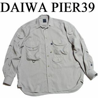 DAIWA - 美品 DAIWA PIER39 ダイワ Tech Bombay サファリ シャツ