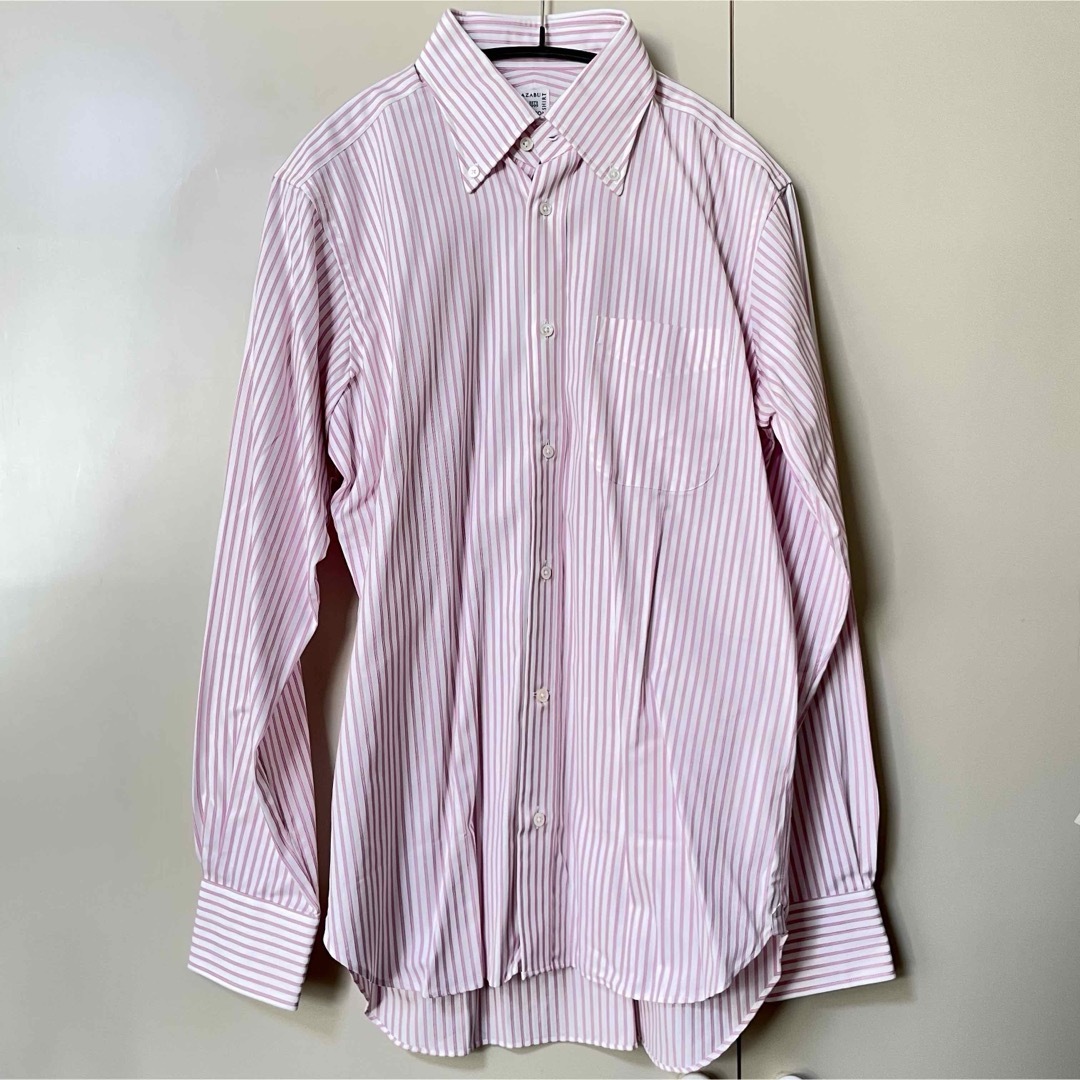 AZABU THE CUSTOM SHIRT スリムフィットシャツ 日本製 メンズのトップス(シャツ)の商品写真