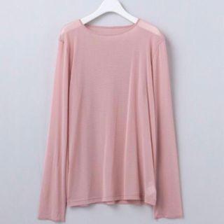 ロク(6 (ROKU))の【限定値下げ】6(ROKU)＞NYLON TULLE PULLOVER/トップス(カットソー(長袖/七分))