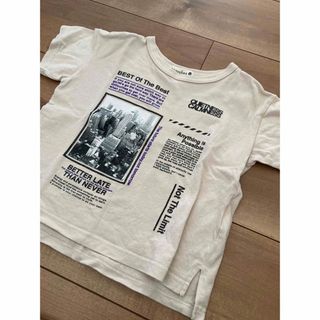 ブランシェス(Branshes)のブランシェス　英字Tシャツ　100(Tシャツ/カットソー)