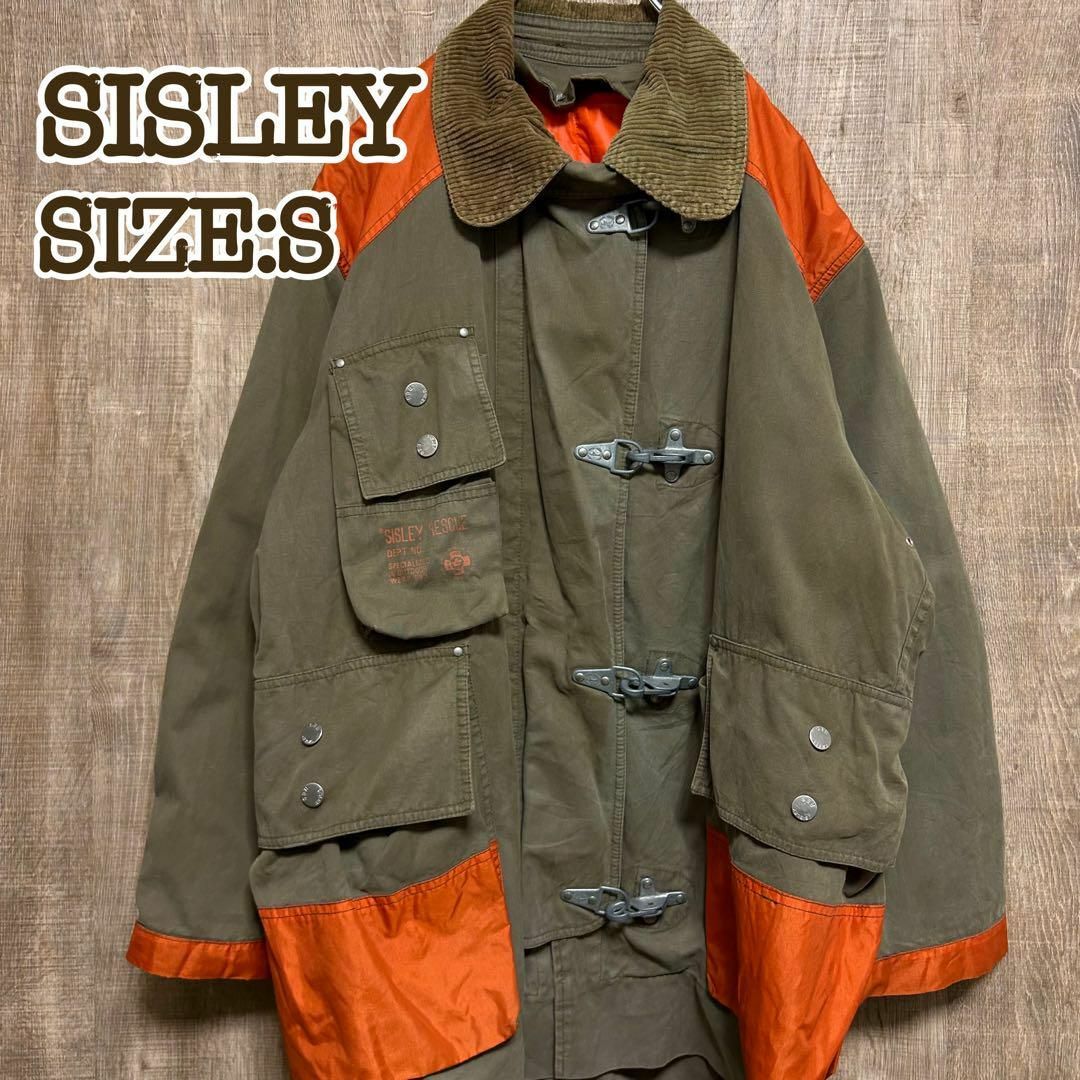 Sisley(シスレー)のSISLEY RESCUE シスレーレスキュー　ファイヤーマンジャケット　カーキ メンズのジャケット/アウター(その他)の商品写真