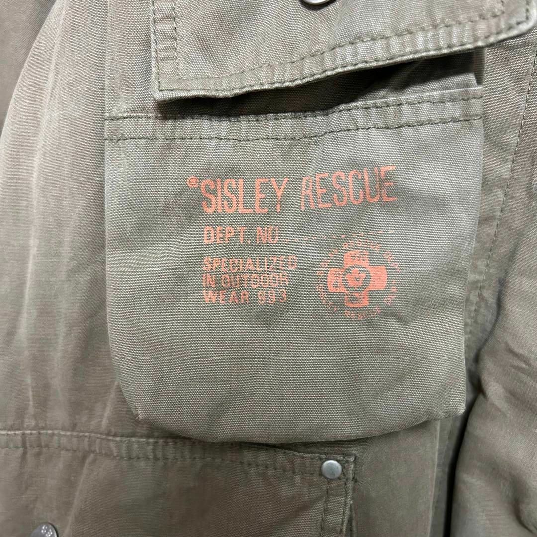 Sisley(シスレー)のSISLEY RESCUE シスレーレスキュー　ファイヤーマンジャケット　カーキ メンズのジャケット/アウター(その他)の商品写真