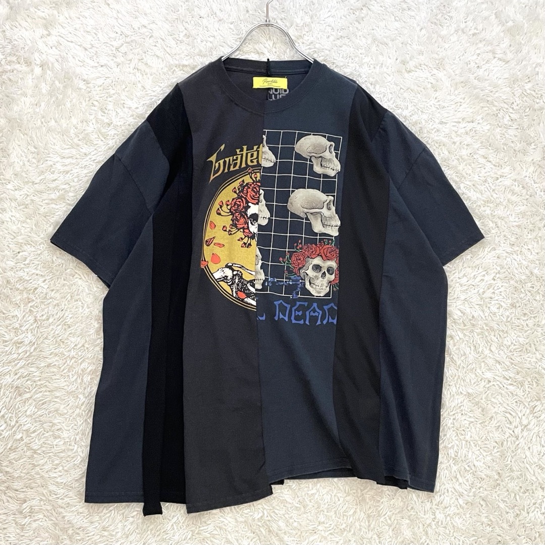 【美品】 希少 リライタブル グレートフルデッド リメイク バンド Tシャツ L メンズのトップス(Tシャツ/カットソー(半袖/袖なし))の商品写真
