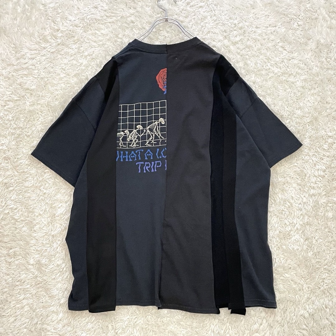 【美品】 希少 リライタブル グレートフルデッド リメイク バンド Tシャツ L メンズのトップス(Tシャツ/カットソー(半袖/袖なし))の商品写真