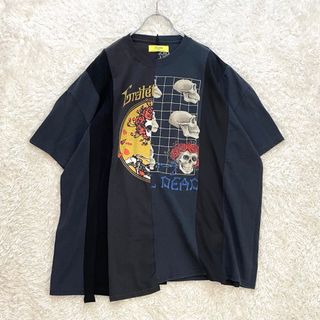 【美品】 希少 リライタブル グレートフルデッド リメイク バンド Tシャツ L(Tシャツ/カットソー(半袖/袖なし))