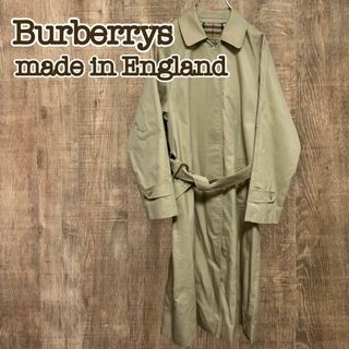 バーバリー(BURBERRY)のBurberrys’ バーバリー　トレンチコート　ベージュ　イングランド製(トレンチコート)