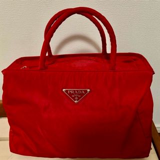 プラダ(PRADA)の【スリーワンコママ様専用】PRADA プラダ ナイロン 三角ロゴ ハンドバッグ (ハンドバッグ)